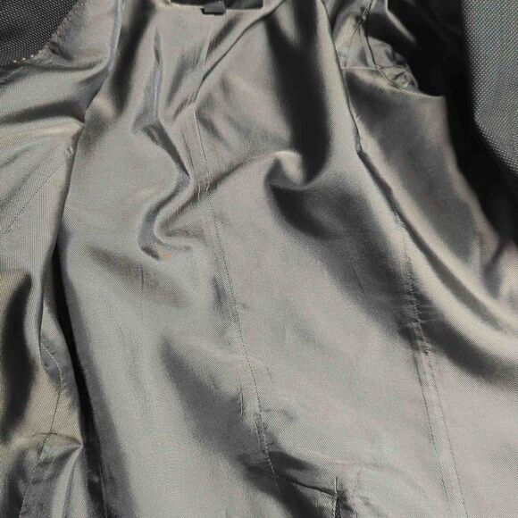 Classiques Entier Atelier Gray Blazer 100% Virgin Wool Woman's Size 10 - Picture 11 of 15